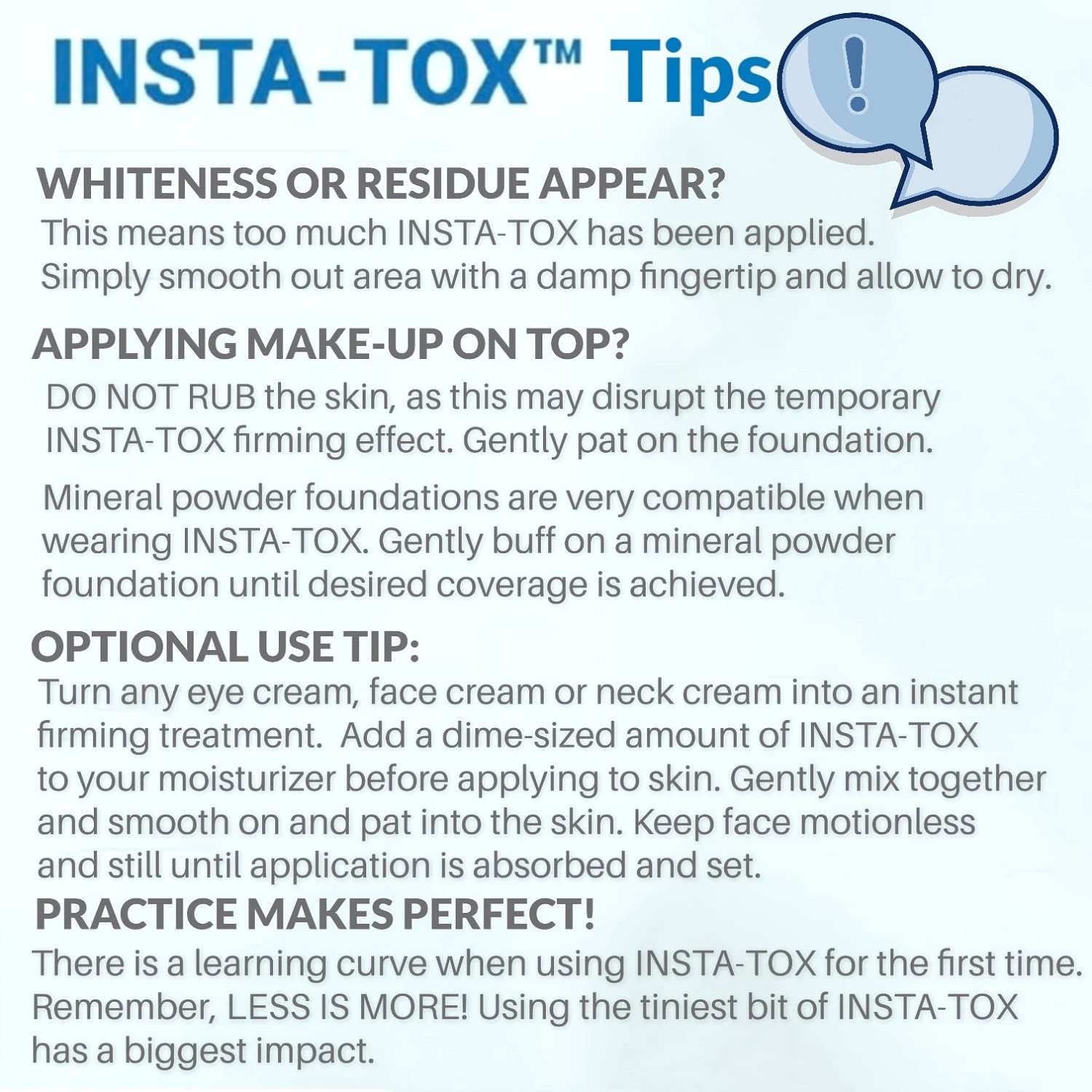 Serious Skincare INSTA-TOX crow's feet area treatment in action