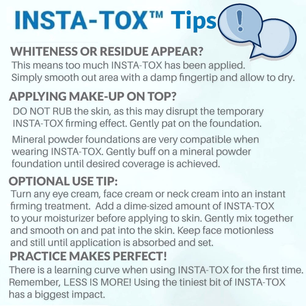 Serious Skincare INSTA-TOX crow's feet area treatment in action