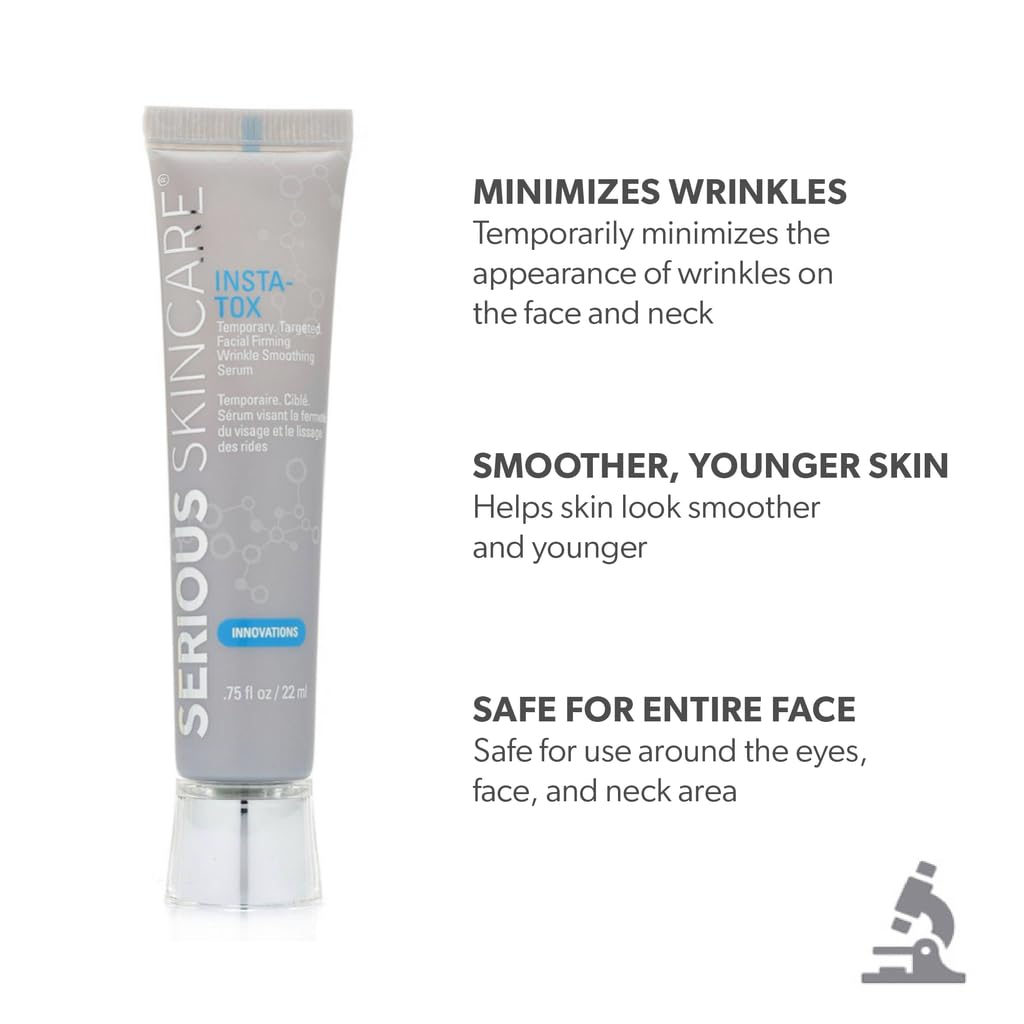 Serious Skincare INSTA-TOX fine lines detail closeup