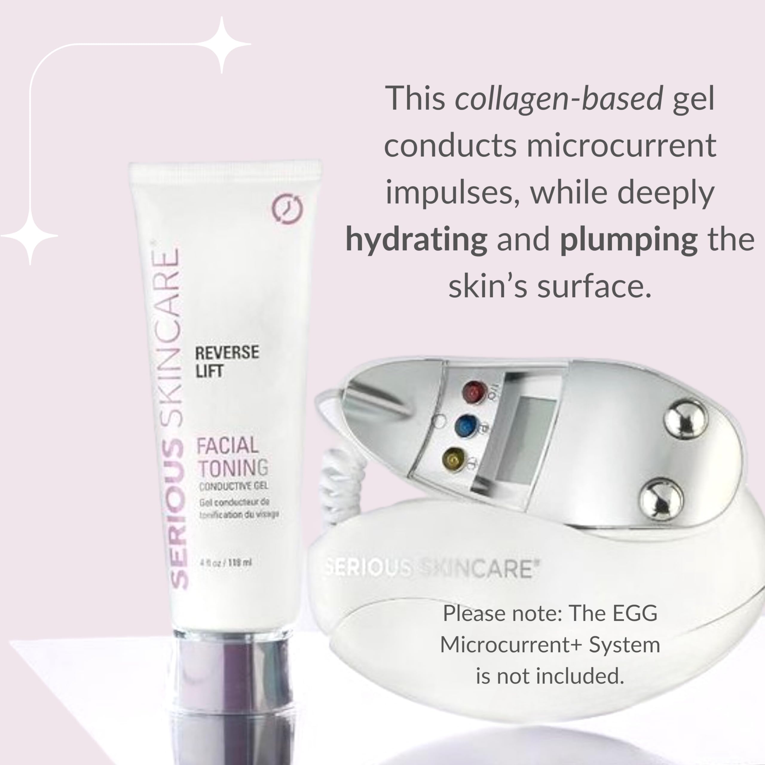 Serious Skincare soluble collagen gel close-up highlights lasting hydration benefits.