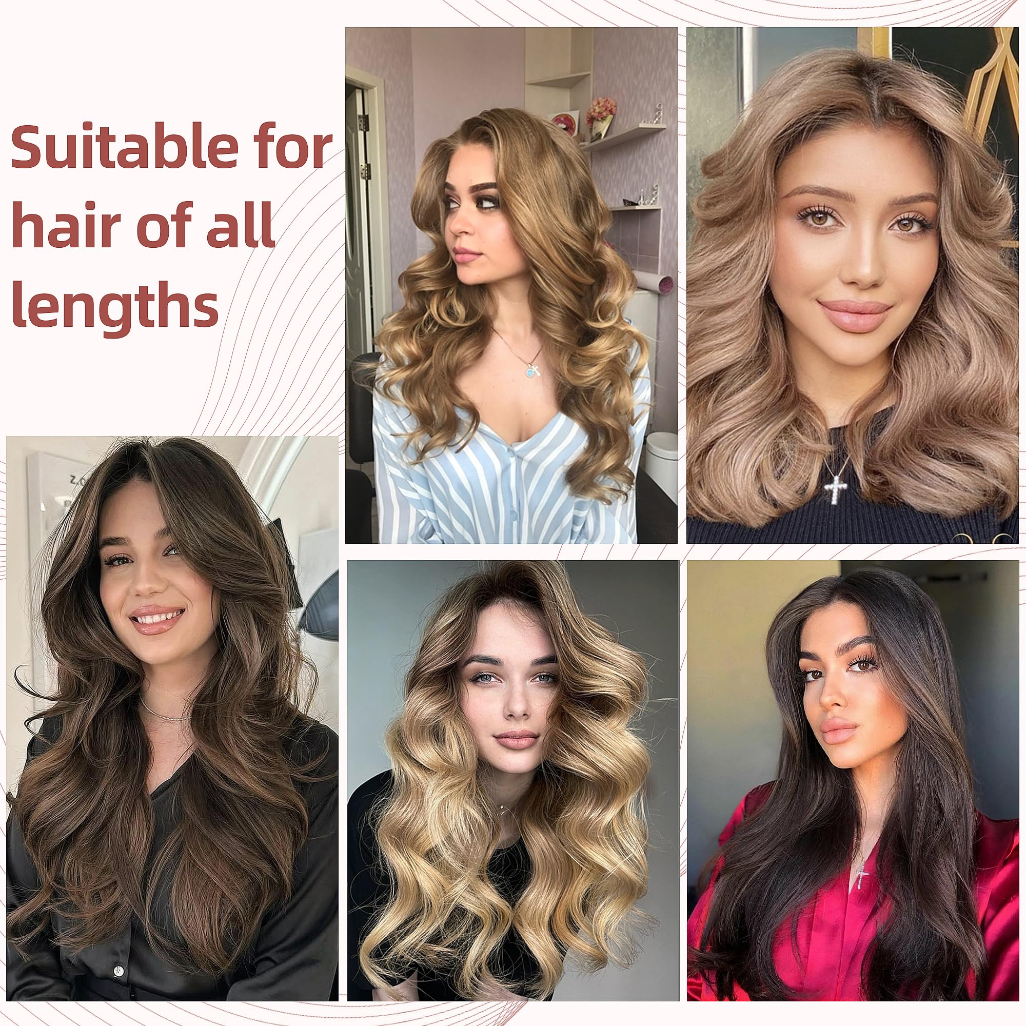 Seritant curls last all day with soft surface that shapes while you rest.