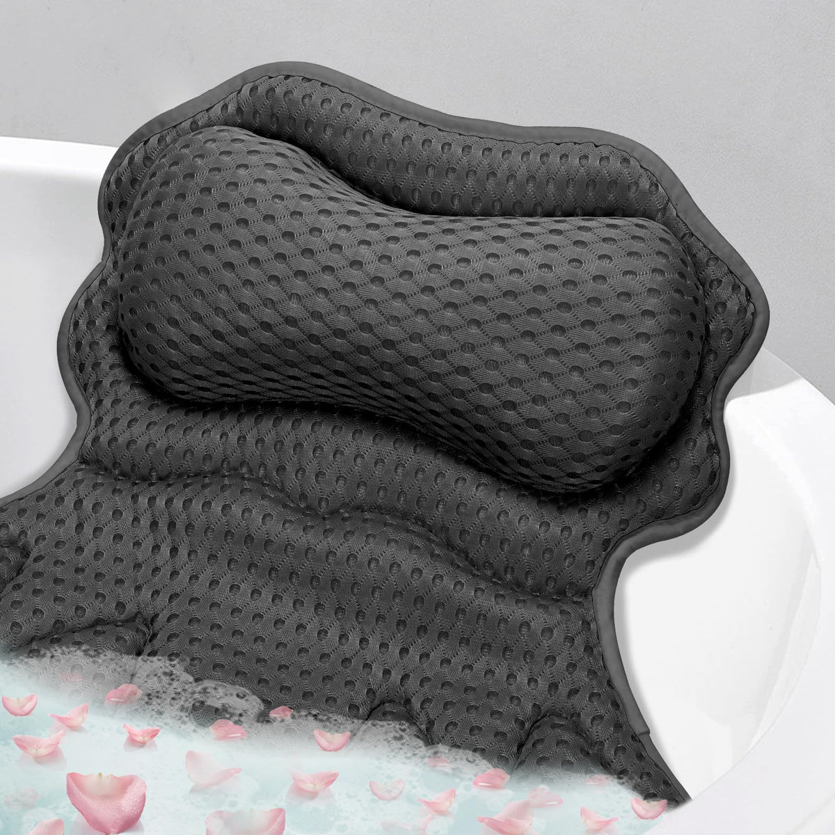 SetSail bath pillow neck support for comfortable, tension-free soaks.