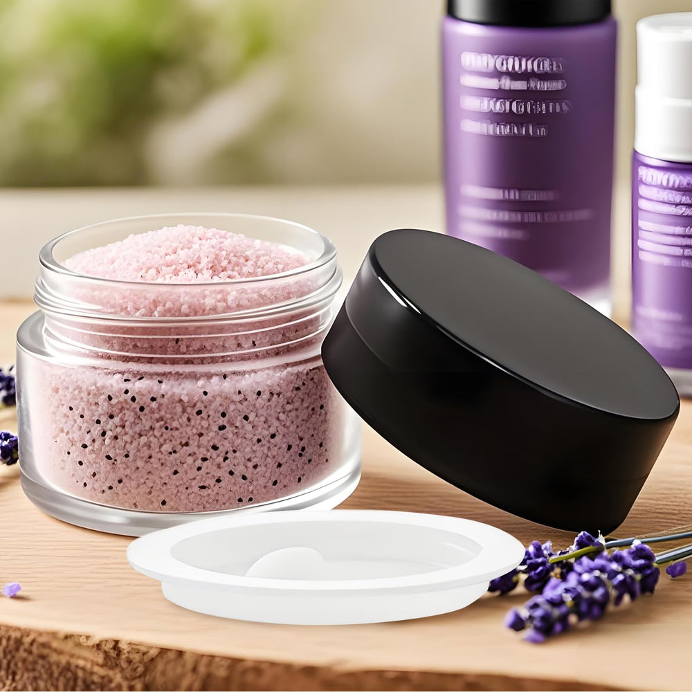 Seuqhck 5ml glass jars uses for cosmetics, samples, crafts