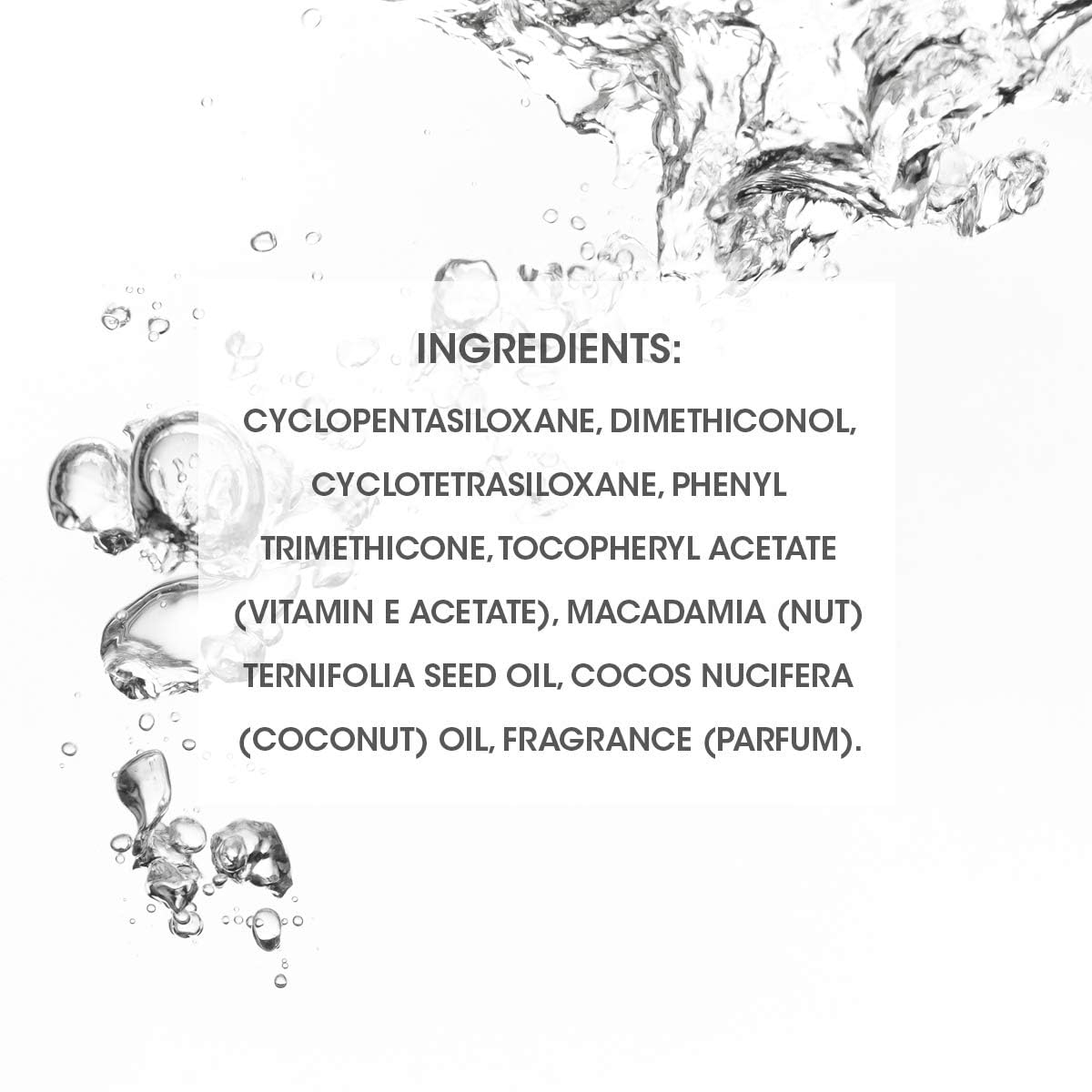 SEVEN Gazar Diamond Hair Serum during styling demonstrates heat protection in action.