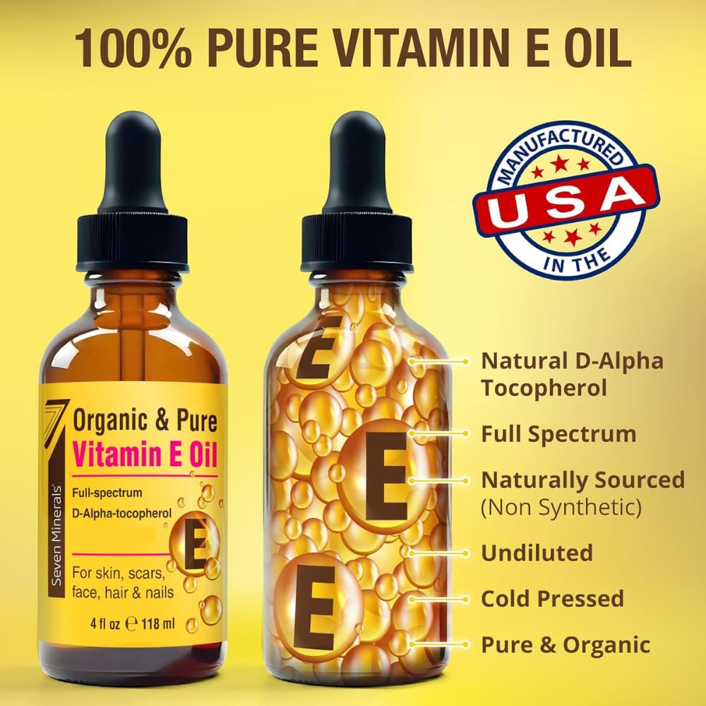 Hair ends treated with Seven Minerals Vitamin E Oil for smoother, shinier strands