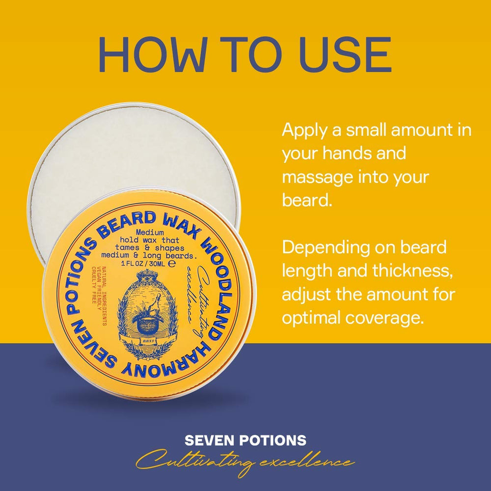 Seven Potions Medium Hold packaging shot with compact 1 oz tin.