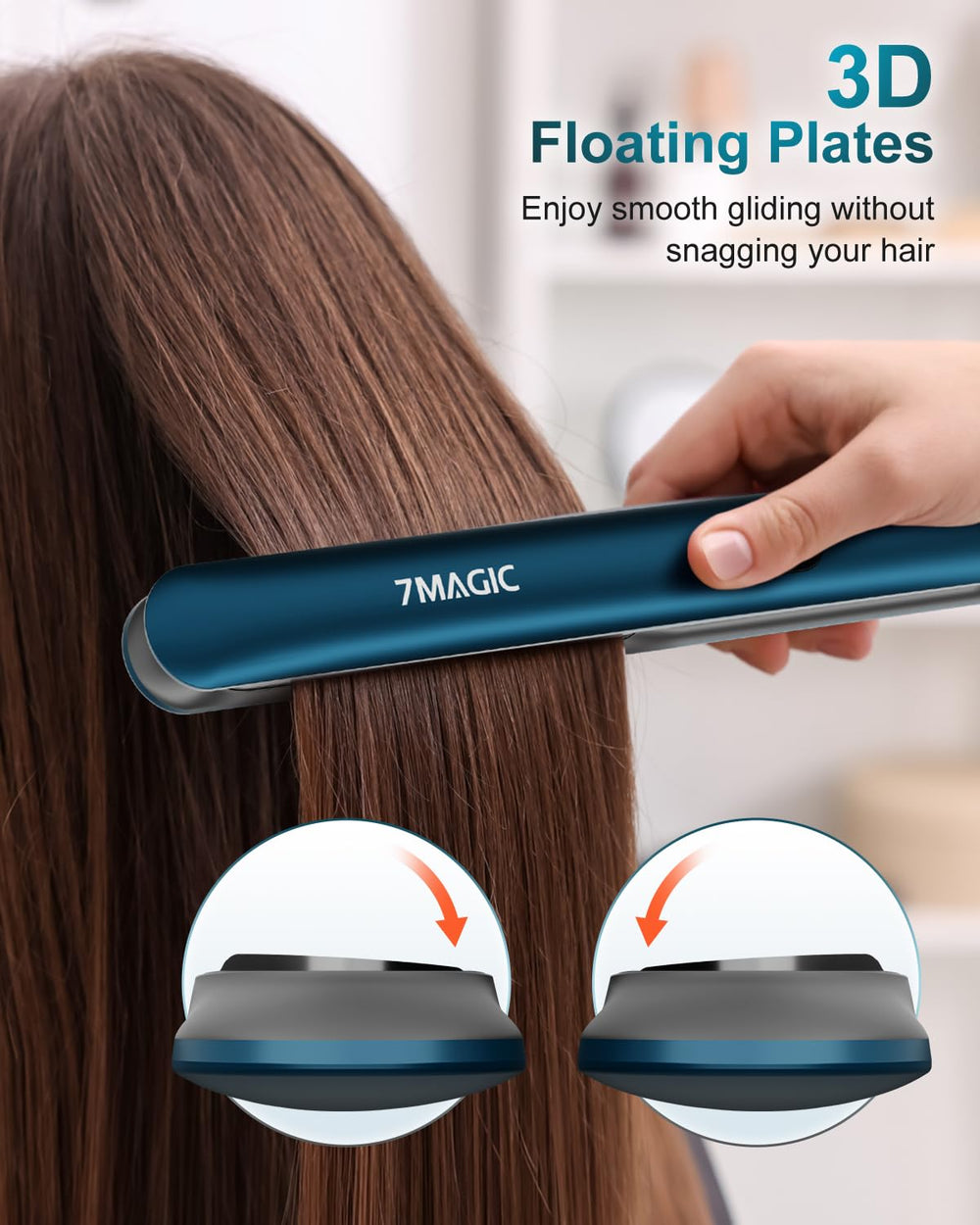 SevenMAGIC temperature control display highlights 11 adjustable heat settings