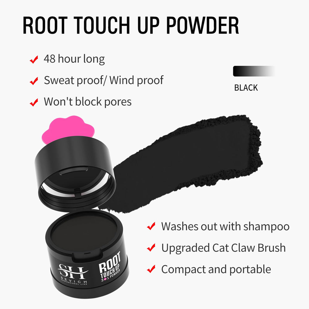 SEVICH Hairline Powder 2.0 formato portátil, cabe en bolso o bolsillo.