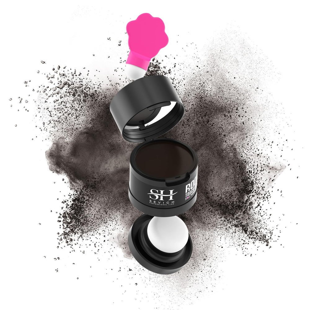 Sevich Hairline Powder 2.0 compact with mirror for quick coverage.