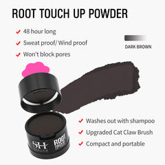 Sevich Hairline Powder used as a subtle contour for definition.