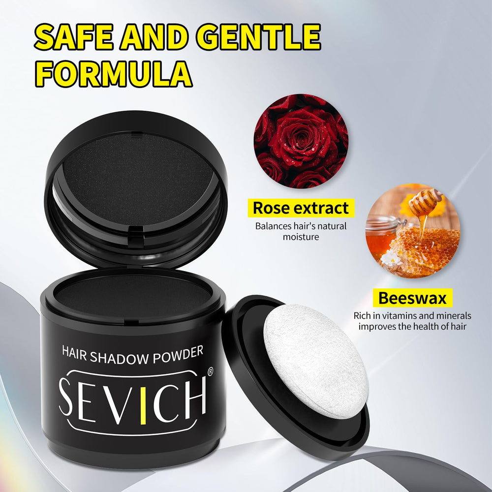 Sevich Hairline Powder puff included for quick even application in transit
