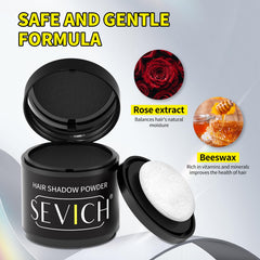 Sevich Hairline Powder puff included for quick even application in transit
