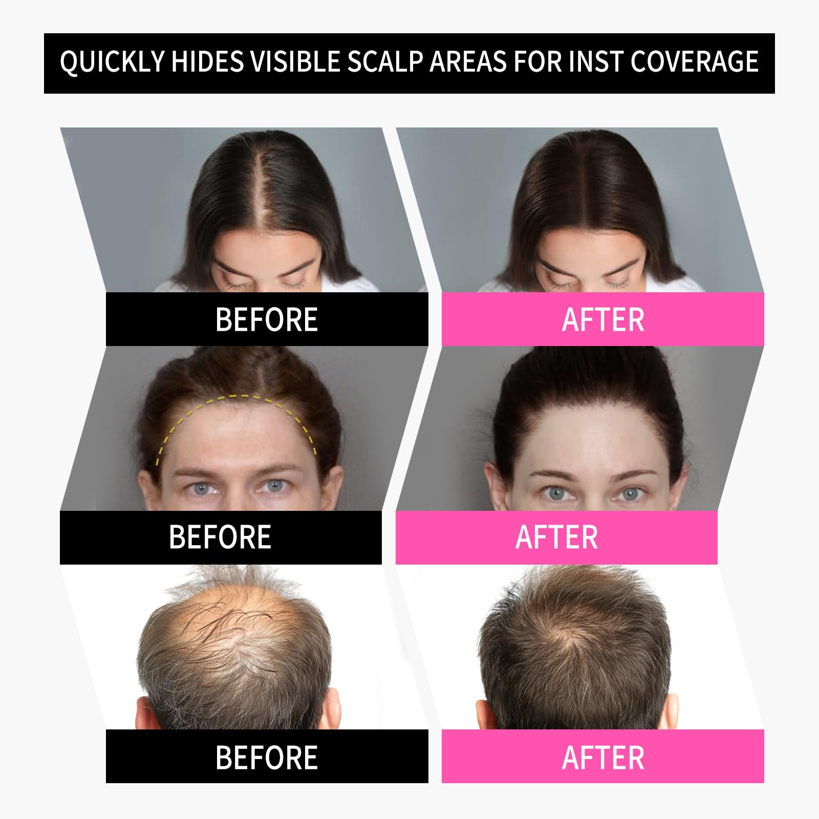 Sevich Hairline Powder is portable for on-the-go touch-ups.