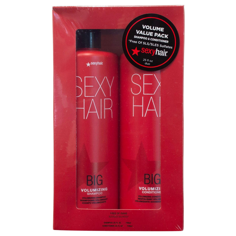 SexyHair Big Volumizing Conditioner bottle provides hydration and body for everyday volume.