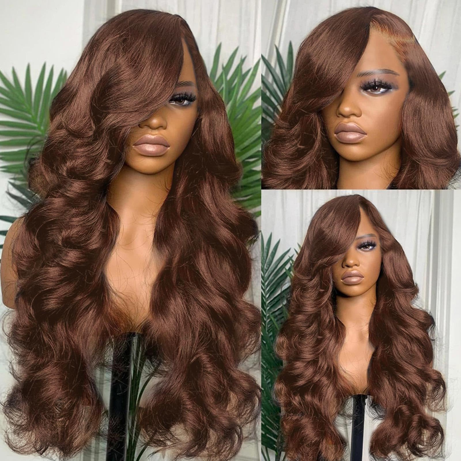 SFTNMEH 13x6 lace front with simulated scalp for natural hairline.