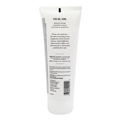SGX NYC Curl Power Cream application on strands for even distribution
