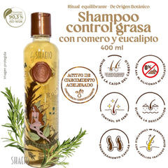 SHAEIO Ritual Botanico Kit2 rosemary shampoo lather demonstrates cleansing and scalp refresh benefits
