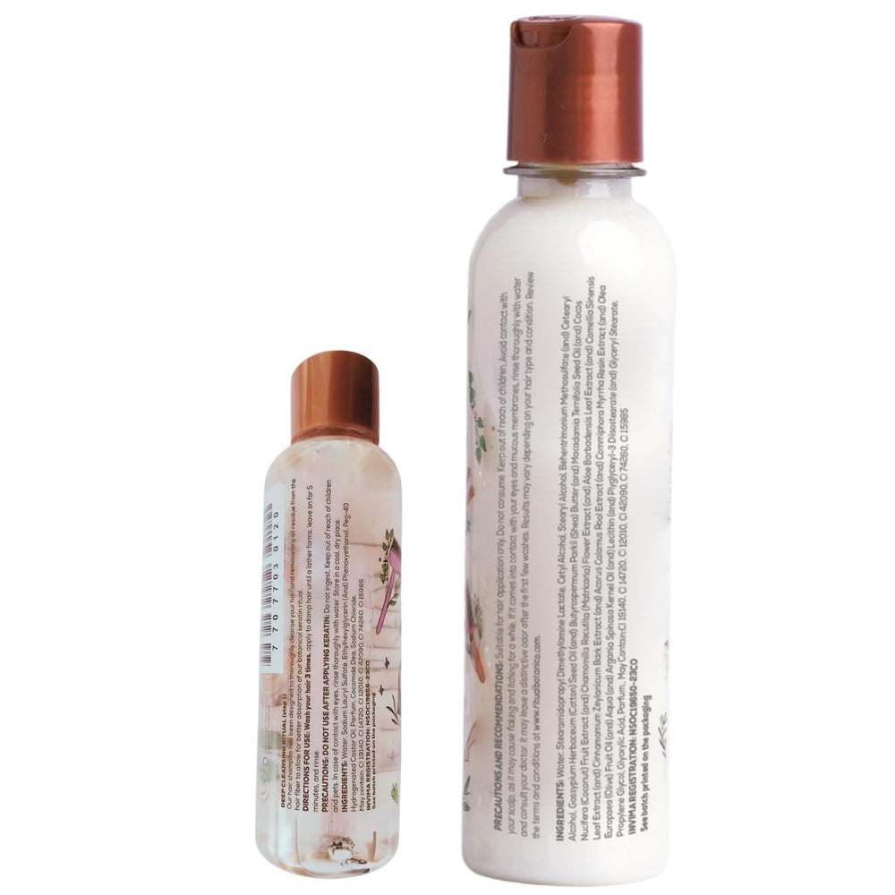 Shaeio keratin mask texture shot hints at creamy formula for easy spreading