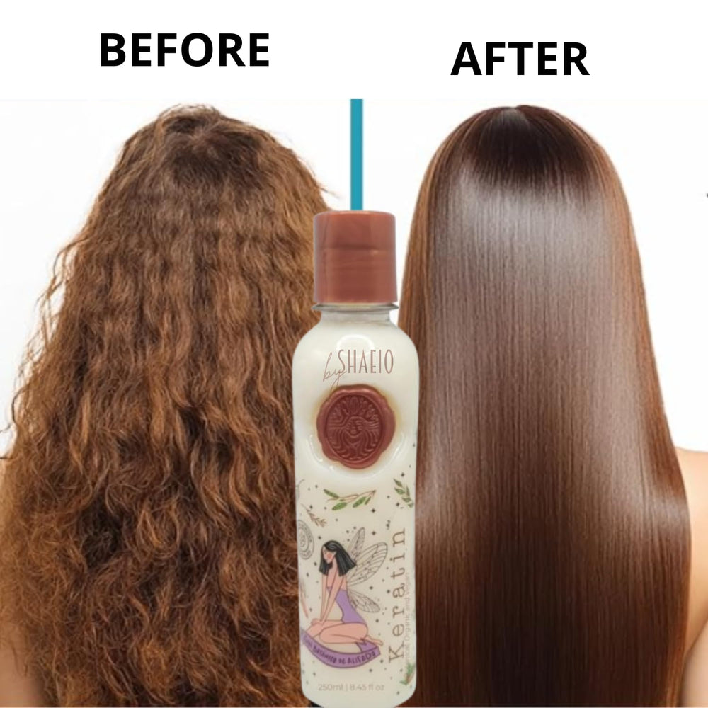 Shaeio Ritual Botanico keratin packaging highlights premium organic formula
