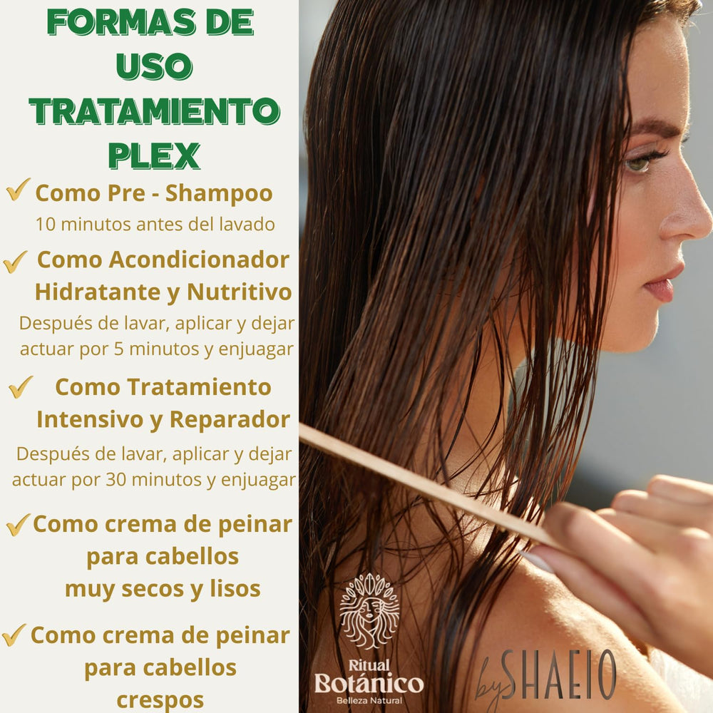 SHAEIO Ritual Botanico shampoo foam close-up demonstrates cleansing and shine boost.