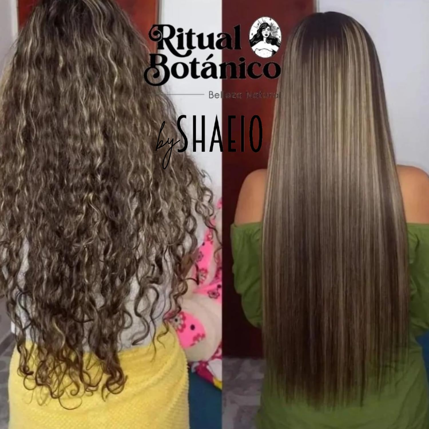 SHAEIO Keratin Hair Mask instruction leaflet for at-home treatment