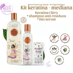 SHAEIO Keratin Hair Mask green tea extract nourishes hair vitality