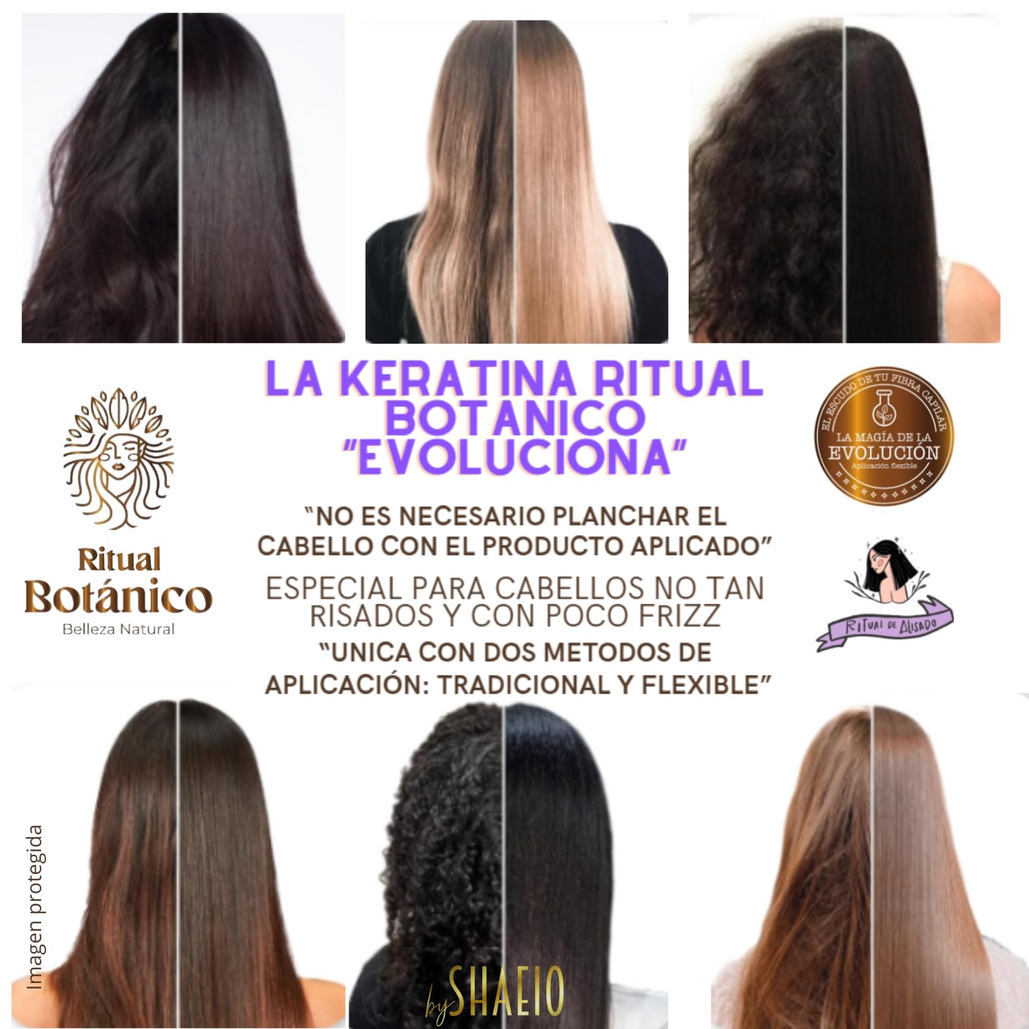 SHAEIO Keratin Hair Mask outer packaging showing authentic origin