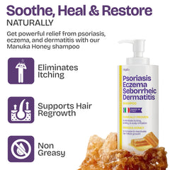 Shailee Psoriasis Shampoo application routine shows easy scalp massage