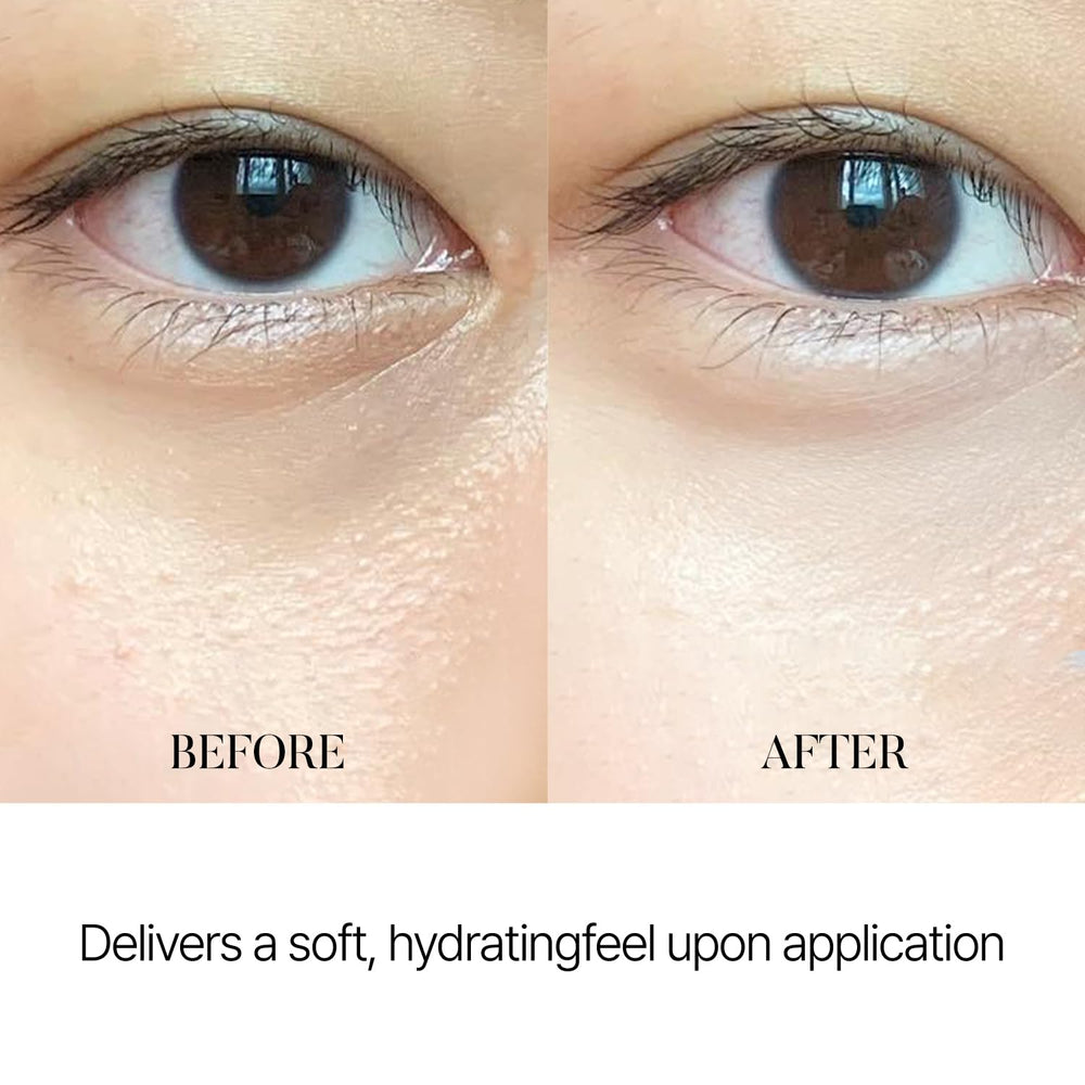 Shaishaishai Banana Conceal Cream hydration swatch demonstrates long-lasting moisture influence.