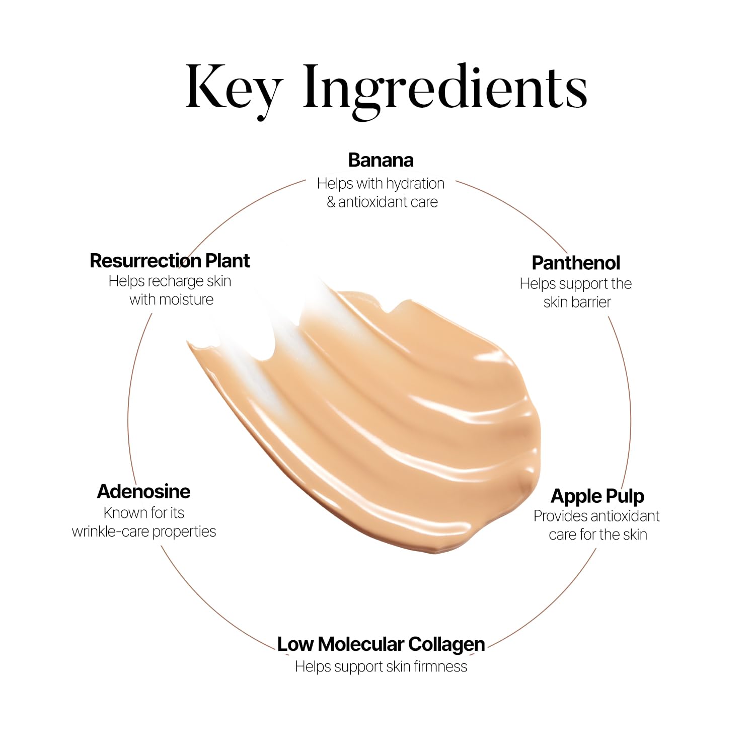 Shaishaishai Banana Conceal Cream pigment closeup emphasizes even under-eye tone.