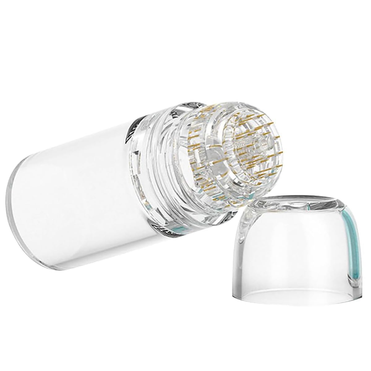 Shake Beauty serum applicator shows protective cap, sanitation-ready setup for home use.