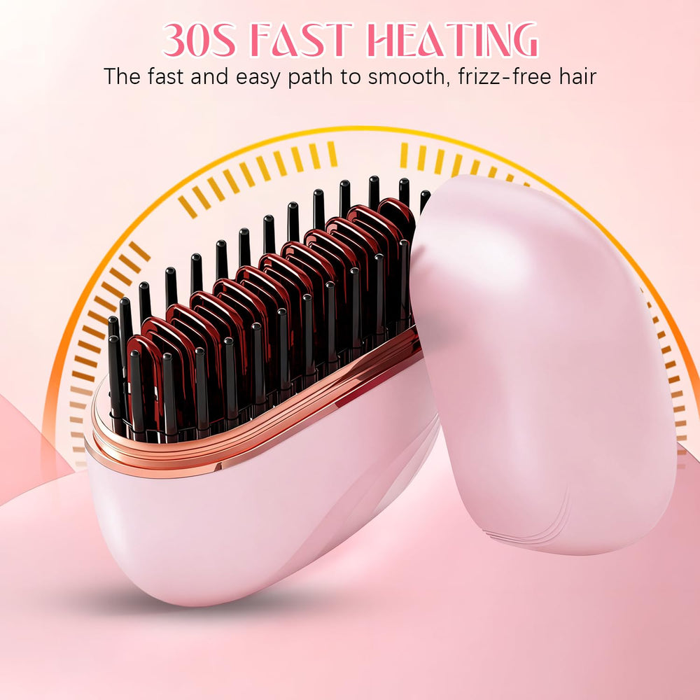 SHANGFEI Anti-scald shell protects hands during everyday straightening sessions.