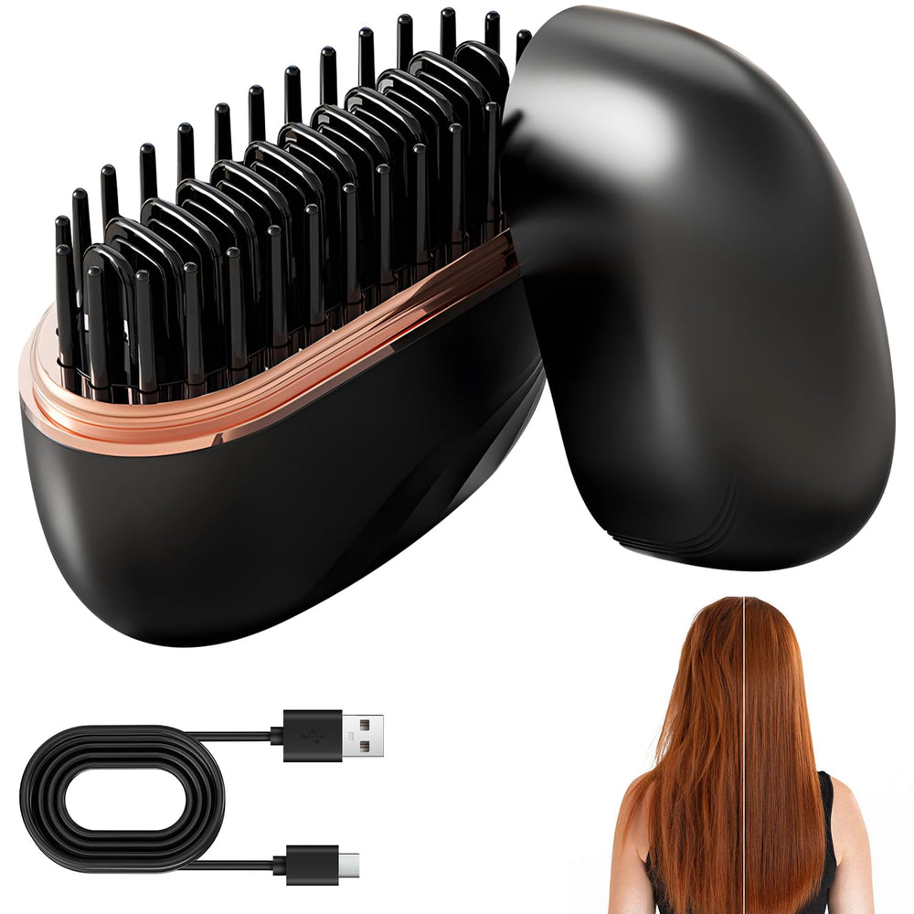 SHANGFEI Mini Straightener compact-black for quick on-the-go styling