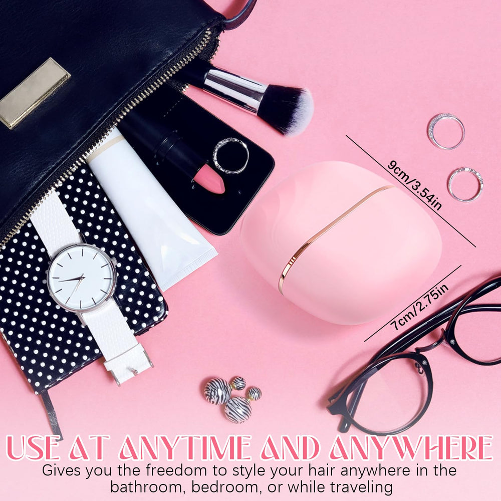 SHANGFEI Mini Straightener supports emergency touch-ups at home or on the go.