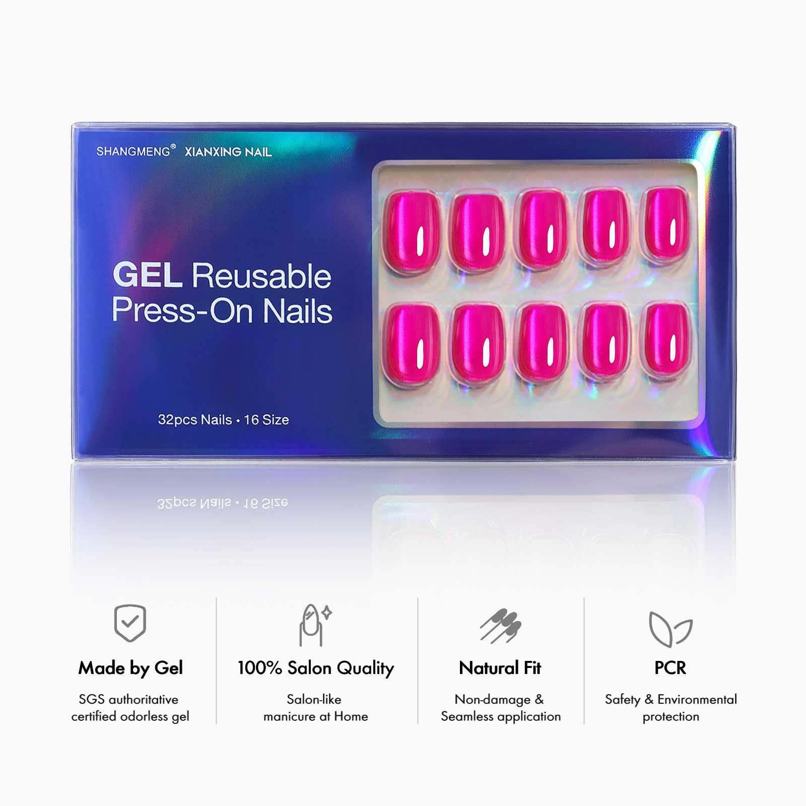 ShangMeng soft gel nails highlight flexible fit and comfortable wear