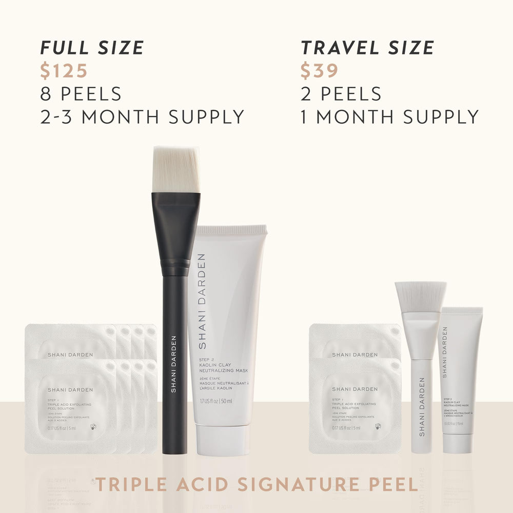SHANI DARDEN After-use glow and improved texture from a gentle peel.