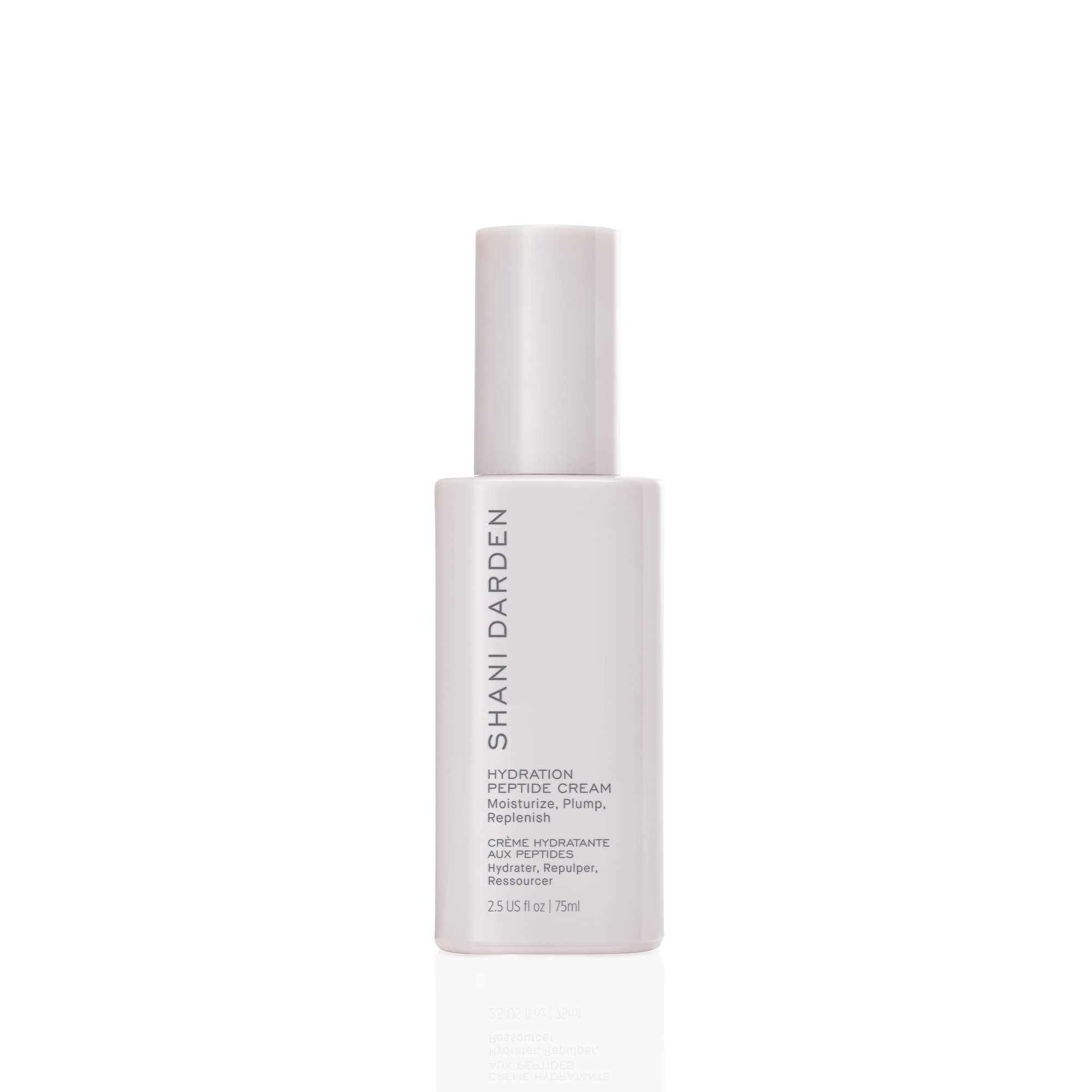 SHANI DARDEN Hydration Peptide Cream jar, oil-free hydration for lasting comfort