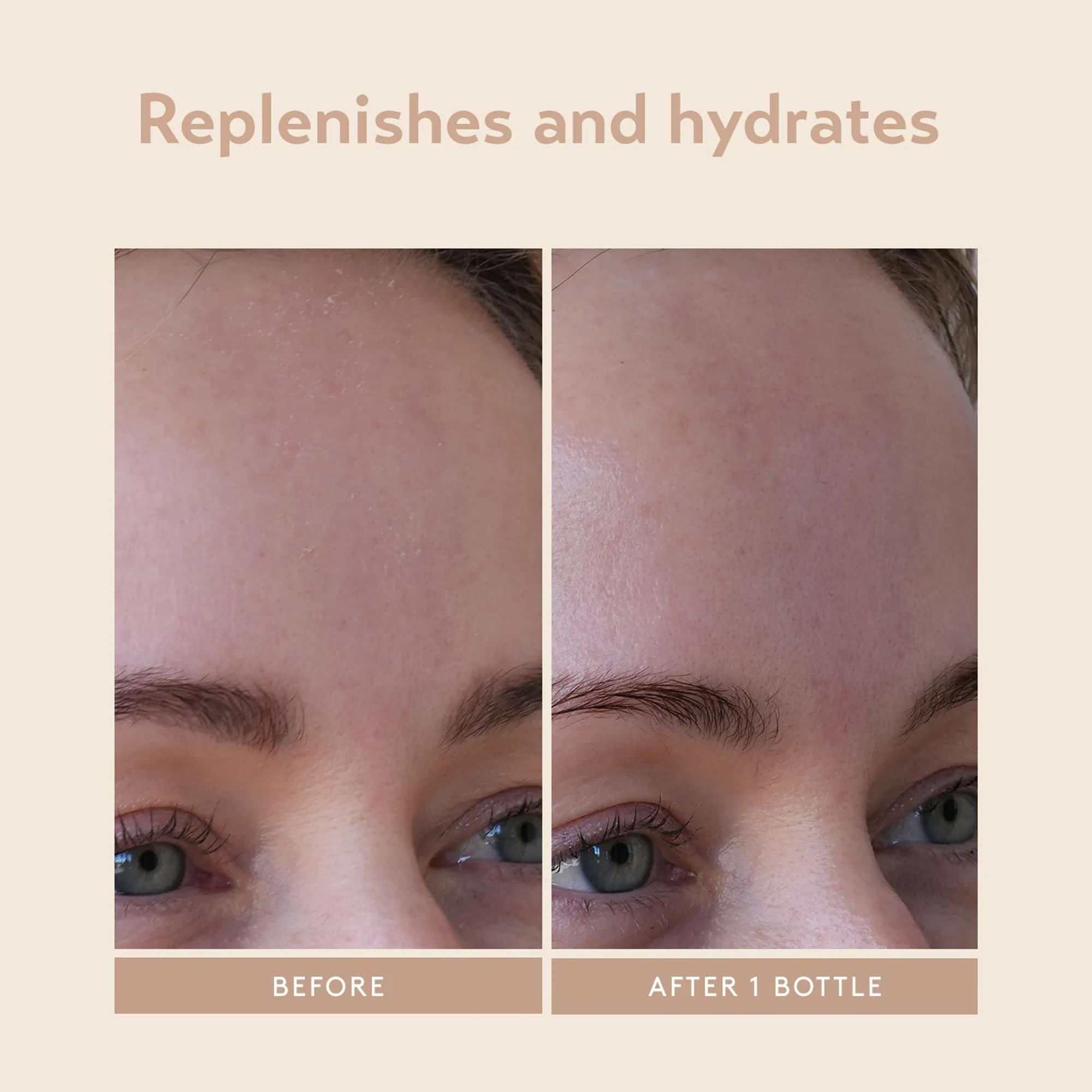 SHANI DARDEN Hydration Peptide Cream swatches reveal dewy finish