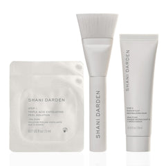 SHANI DARDEN Triple Acid Peel mini bottle close-up for travel-friendly exfoliation.