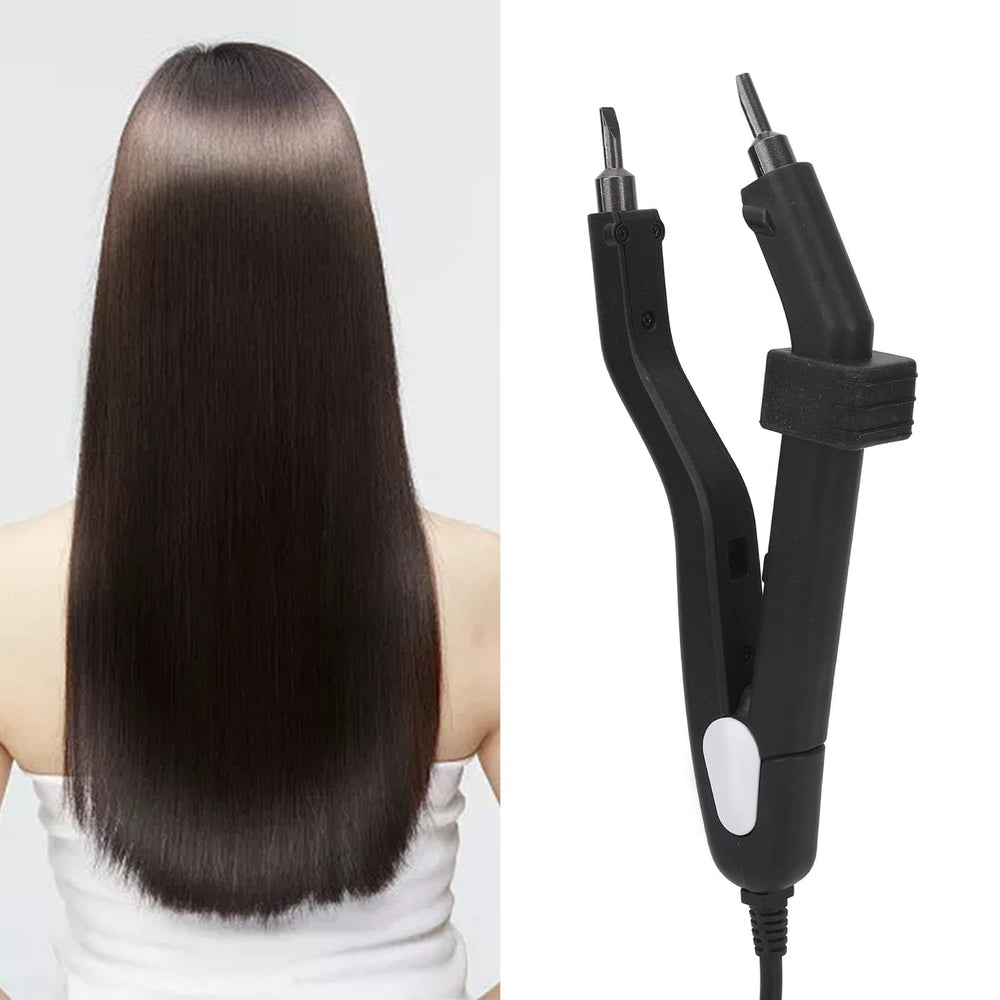 Shanrya Fusion tool demonstrates even heating that reduces sticking to extensions.