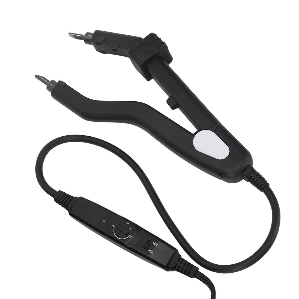 Shanrya Fusion tool with temperature change knob enables precise heat control for keratin bonds.