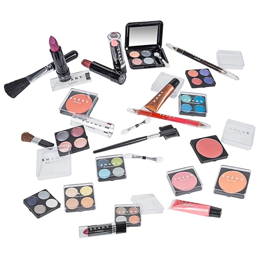 SHANY blushes and brushes simplify quick blending in any setting.