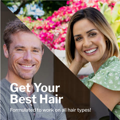 Shapiro MD Hair Growth Experts conditioner bottle highlights nourishing formula for fuller-looking hair.