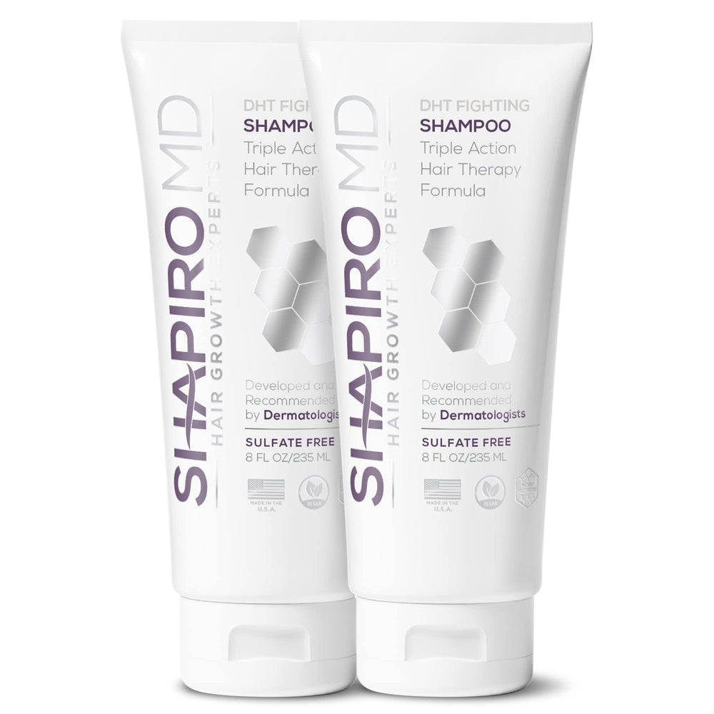 Shapiro MD Hair Growth Experts shampoo bottle front view for thinning hair