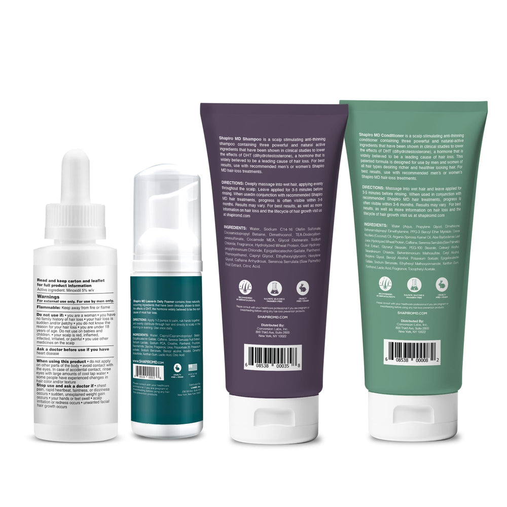 Shapiro MD scalp close-up suggesting improved hair fullness potential