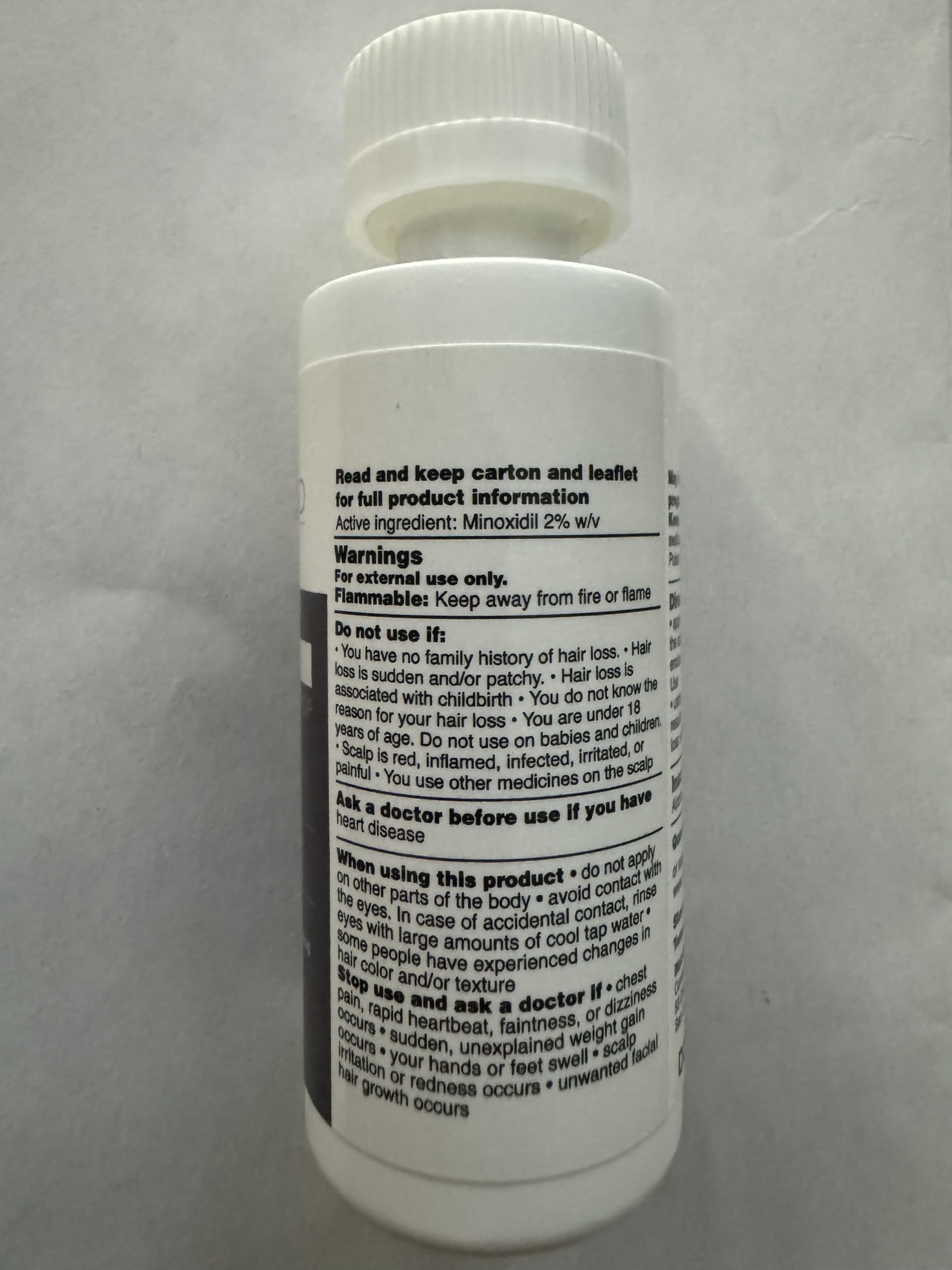 Hair strands showing potential fullness after Shapiro MD Minoxidil use