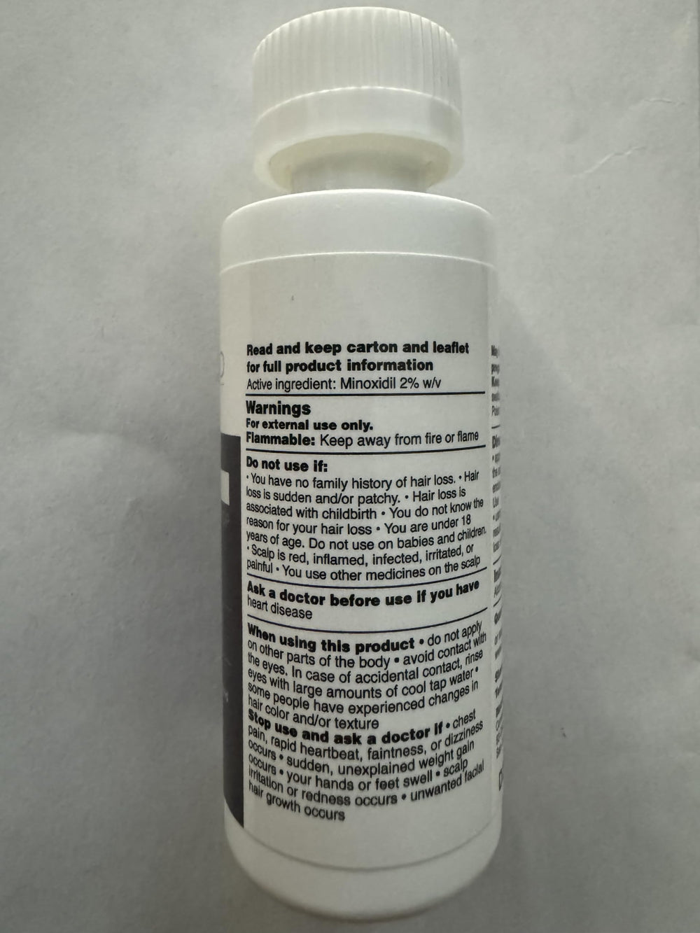 Hair strands showing potential fullness after Shapiro MD Minoxidil use
