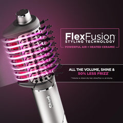 Shark FlexFusion wet-to-dry-brush styles wet hair with minimal heat exposure.