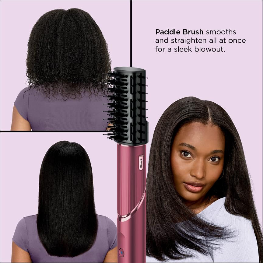 Shark FlexStyle 1-25 auto-wrap curlers wrapping curls automatically.