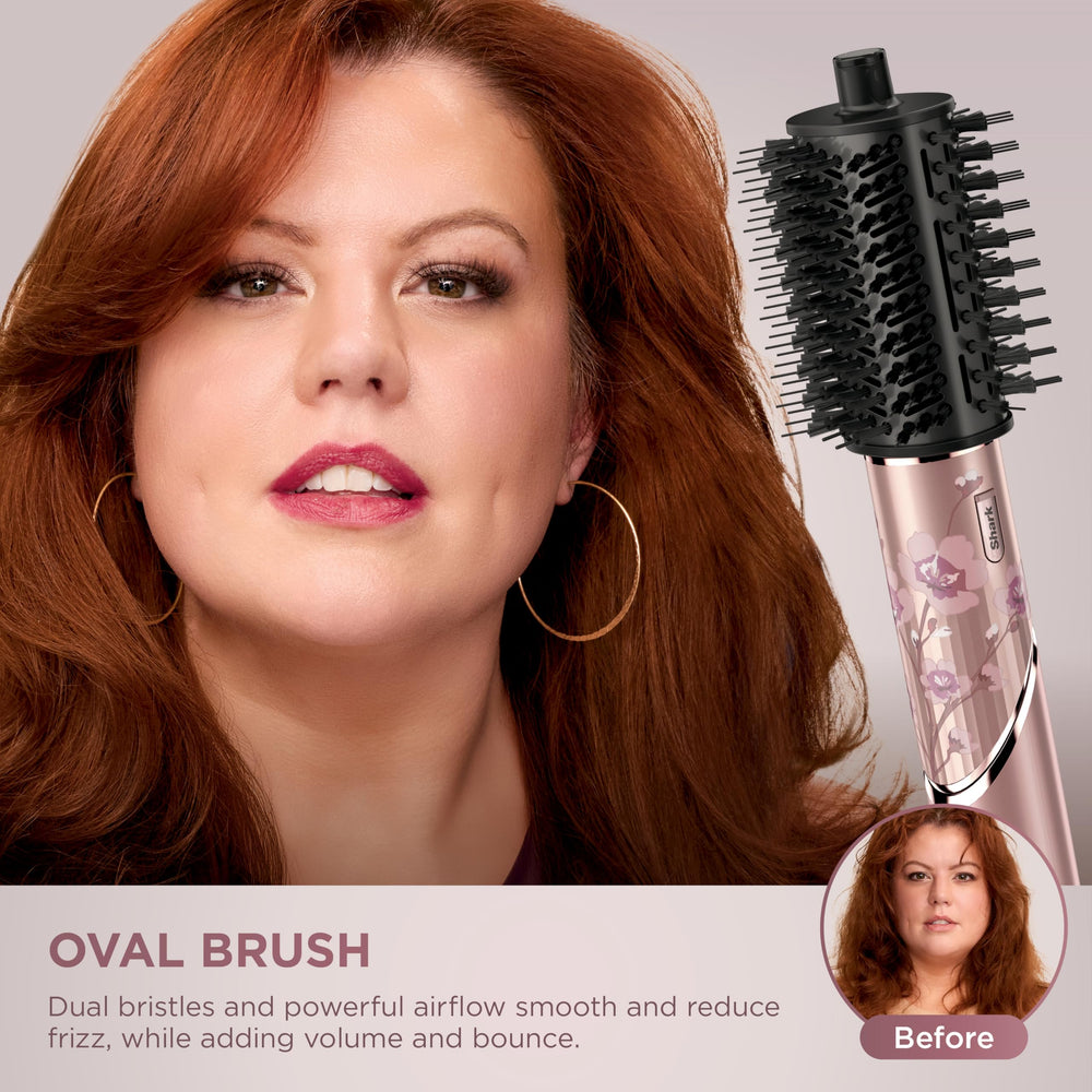 Shark FlexStyle volumize and smoothing attachment enables fast, frizz-free styling.